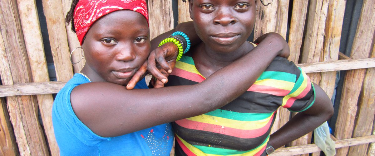 Chabu women pose
